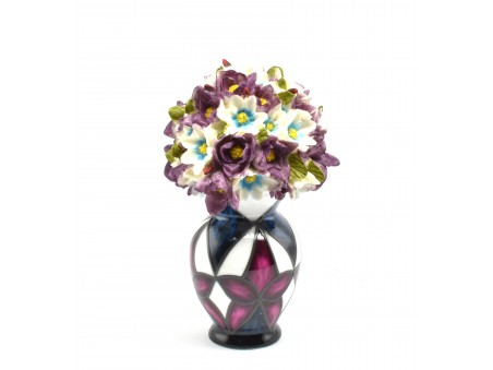 Flowers Pot Inspired by Moorcroft