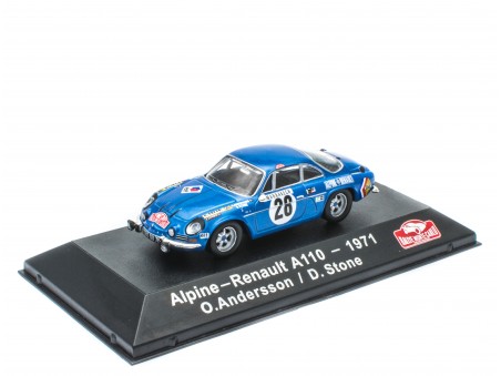 Alpine-Renault A110 - O. Andersson / D.Stone -1971